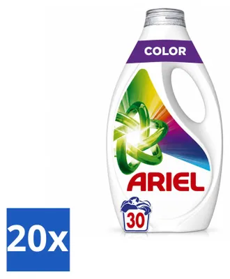 Produktbild von 20 x Ariel Flüssigwaschmittel Color - 1350 ml - Vorteilspackung - 20 Stücke
