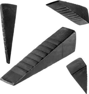 Image de KADAX Cale forgée pour fendre le bois, fendre le bois de chauffage, solide fendeur en acier de 4 kg