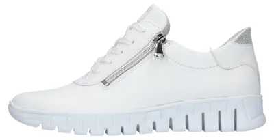 Imagen del producto de Zapatos deportivos para mujer Waldläufer H-Birdy, tipo cordones, color blanco, para uso casual