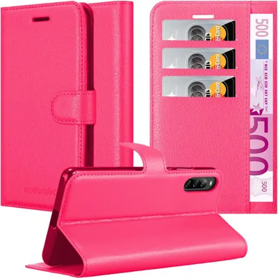 Produktbild von Cadorabo Hülle für Sony Xperia L4 Schutz Hülle in Rosa Handyhülle Etui Case Cover Magnetverschluss