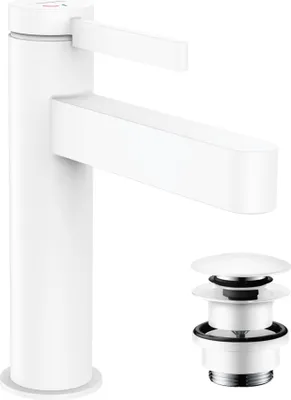 Produktbild von hansgrohe Waschtischarmatur FINORIS 110 COOLSTART weiß matt 76024700