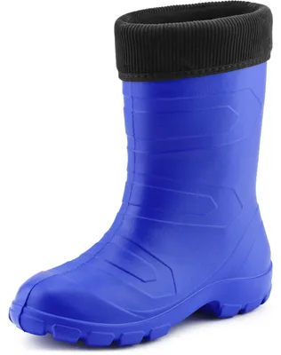 Produktbild von Ladeheid Damen Thermo Eva Gummistiefel federleicht LALMG879 (Kornblume/Schwarz, 39 EU)