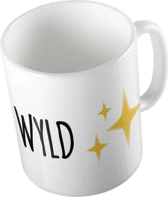 Produktbild von Huuraa Kaffeetasse Wyld Emoji Geschenk Tasse Weiß 330ml Wyld Emoji Präsent