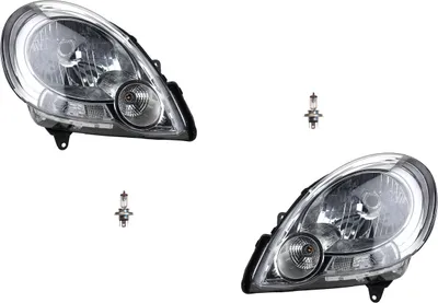 Produktbild von Scheinwerfer passend für Renault Kangoo FW0 KW0 08-13 mit H4 Set Li. Re. 7701068181 7701068178 Johns