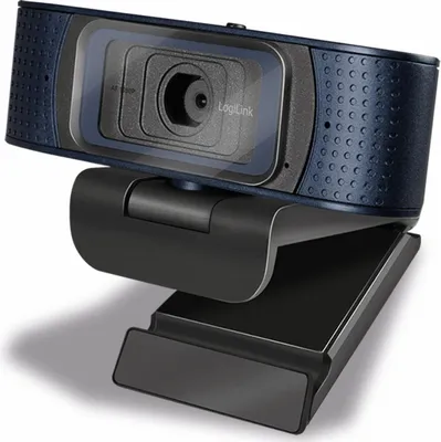 Produktbild von LogiLink HD-USB-Webcam Pro mit Dual-Mikrofon schwarz