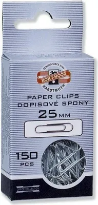 Obrázek produktu pro KOH kancelářské svorky 25 mm 150 8593539183402