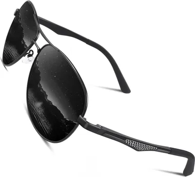 Produktbild von CGID Sonnenbrille Herren Pilotenbrille Polarisiert Ultraleicht UV400 Schutz METAAL-MG Klassisch