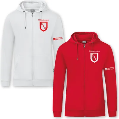Produktbild von Jako Organic Kapuzenjacke Herren - Rot