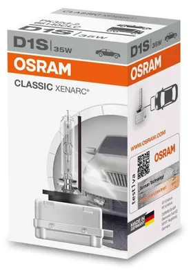 Zdjęcie produktu dla Żarówka ksenonowa OSRAM Xenarc Classic D1s 35W, oryginalna, do reflektorów