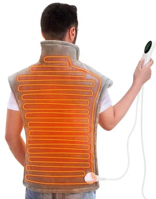 Productafbeelding van Elektrisch verwarmd kussentje, elektrische deken 50 x 84 cm, met 10 instelbare temperatuurstanden