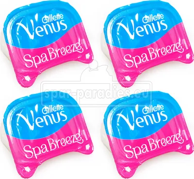 Produktbild von Gillette Venus Comfortglide SPA Breeze Rasierklingen BULK, 4er Pack