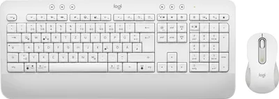 Produktbild von Logitech Tastatur/Maus Set MK650, Wireless, Bolt, Bluetooth, weiss