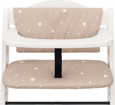 Produktbild von Hochstuhl Sitzkissen Sitzverkleinerer 2-teilig Baby Sitzauflage Beige