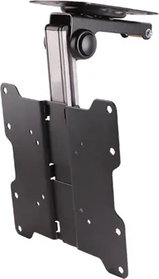 Produktbild von Neomounts FPMA-C020BLACK Monitor-/TV-Deckenhalterung 10-40" - H 26,5-40 cm, 101,6 cm (40"), 75 x 75 mm, 200 x 200 mm, 0 - 90°, Stahl, Schwarz