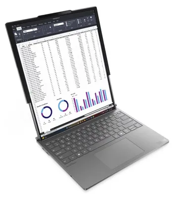 Produktbild von Lenovo ThinkBook Plus G6 Rollable Copilot+ PC, Intel Core Ultra 7, 42,4 cm (16.7"), 2000 x 2350 Pixel, 32 GB, 1 TB, Windows 11 Pro