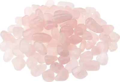 Produktbild von NKlaus 500g Rosenquarz 15 - 25 mm Heilsteine Trommelsteine Barockteine Schmucksteine 14684
