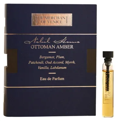 Immagine prodotto di The Merchant of Venice, Ambra Ottomana, Eau de Parfum per uomo, flacone da 2 ml