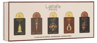 Obrázek produktu pro Lattafa Pride Box 4 – dárková sada, 5x20 ml