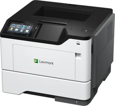 Produktbild von Lexmark MS632dwe - Drucker - s/w - Duplex - Laser - A4/Legal - 1200 x 1200 dpi - bis zu 47 Seiten/Min. - Kapazität: 650 Blätter - USB 2.0, Gigabit LAN, USB 2.0-Host, Wi-Fi(ac), Bluetooth LE