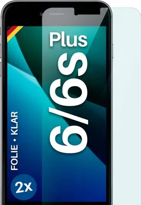 Produktbild von moex® 3x Schutzfolie kompatibel mit iPhone 6s Plus / 6 Plus - Displayschutzfolie dünn Folie, Klar