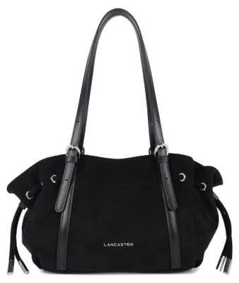 Image de Lancaster Sac cabas épaule Zippé M Velvet Emma Noir
