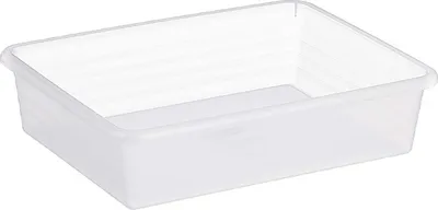 Produktbild von Formatkörbchen DIN A6 LINUS, Farbe:Transparent