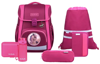 Immagine prodotto di McNeill zaino della scuola Bravo Schoolbag Set 9 -pezzi Berry mirtillo