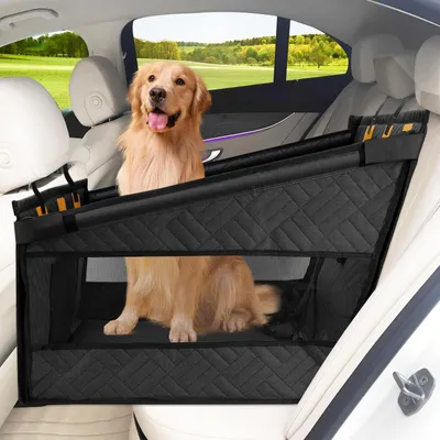 Productafbeelding van Extra Stabiele Hondenautostoel voor Middelgrote en Grote Honden