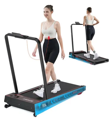Produktbild von Laufband - Fitnessgerät - Robustes Laufband - Fitnessgerät - Elektrisches Laufband - Faltbares Design