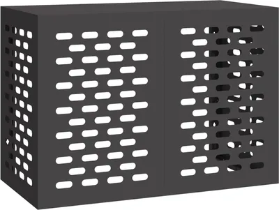 Produktbild von Möbel Klimaanlagenabdeckung Schwarz 100x50x70 cm - Klima- & Heizgeräte Zubehör 865897