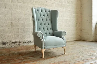Produktbild von Chesterfield Design Sofa Sessel Couch Polster Luxus Textil Couchen 1 Sitzer #104