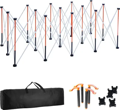 Produktbild von Tragbarer Montageständer Klappbar - 2467x1266x865mm mit Aufbewahrungstasche - Mobiler Montagehalterung Stabiler