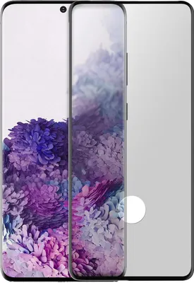 Produktbild von Avizar, Displayschutzfolie aus Glas für Samsung Galaxy S20, Schwarz