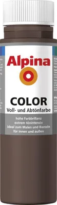 Produktbild von Alpina Color Abtönfarbe choco brown 250 ml