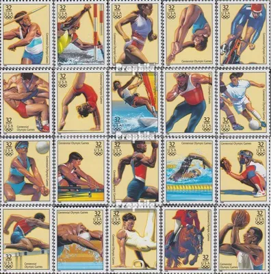 Produktbild von Briefmarken USA 1996 Mi 2705-2724 (kompl.Ausg.) postfrisch Olympische Sommerspiele
