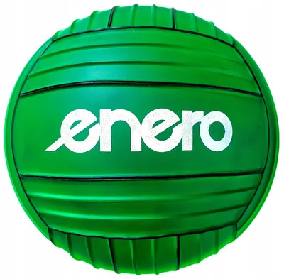 Produktbild von Enero Gummiball Grün Farbenfroh Robust für Garten und Pool
