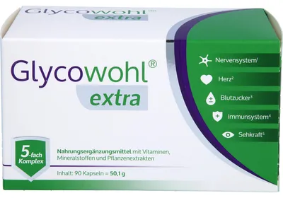 Zdjęcie produktu dla Glycowohl extra kapsułki 90 kapsułek
