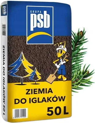 Zdjęcie produktu dla Ziemia do iglaków z nawozem PSB 50 l