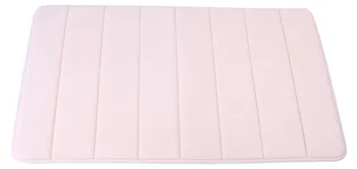Produktbild von Brielle Beige Badteppich - Saugfähiger Rutschfester Badvorleger - 50x80 cm