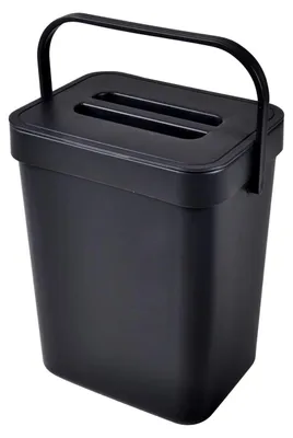 Obrázok produktu pre Domáci kompostér s rukoväťou, 3 l, čierny