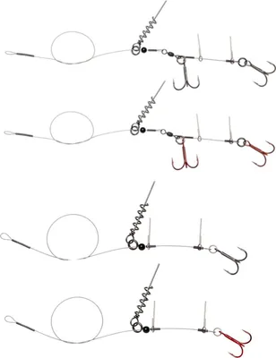Produktbild von Savage Gear Linethru Corkscrew Rig Hakengröße 2