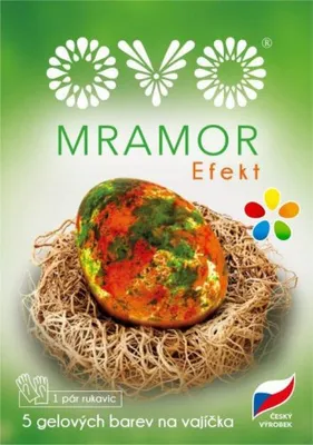 Immagine prodotto di OVO GEL COLORI 4KS, EFFETTO MARMO, á 5ML+COMPOSIZIONE MANO
