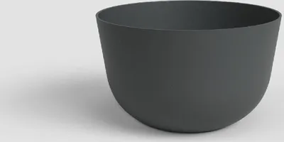 Obrázek produktu pro Artevasi Květináč HAVANA, 20 cm, plast, tmavě šedá