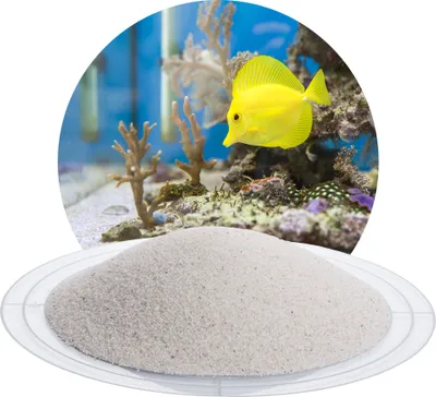 Produktbild von Schicker Mineral-Aquariumsand weiß 10 kg-0,4-0,8mm