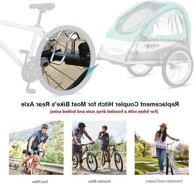 Zdjęcie produktu dla Złącza do przyczep rowerowych - Różne akcesoria do przyczep rowerowych - Uniwersalne adaptery - Przyczepy dla dzieci i dla psów