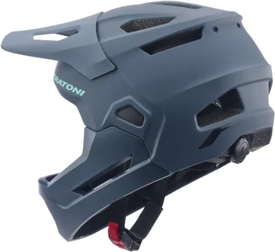Produktbild von Cratoni Jugenhelm Madcat Fullfacehelm Fahrradhelm Kinnbügel S/M 49-56 MTB Kinderhelm Downhillhelm : grey