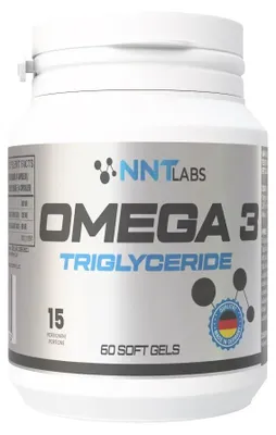 Produktbild von NNT Omega 3 TRIGLYCERIDE (60 Kapseln)