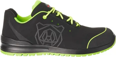 Image de Chaussures de sécurité noir/vert citron, taille 42 MASCOT F0210-702-0937
