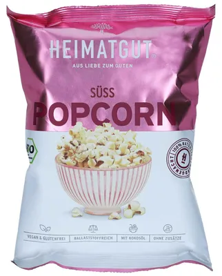 Produktbild von Heimatgut  Popcorn süß 30g