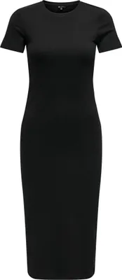Produktbild von ONLY Elegantes Midi-Kleid mit kurzem Arm und Rundhals Größe: M
